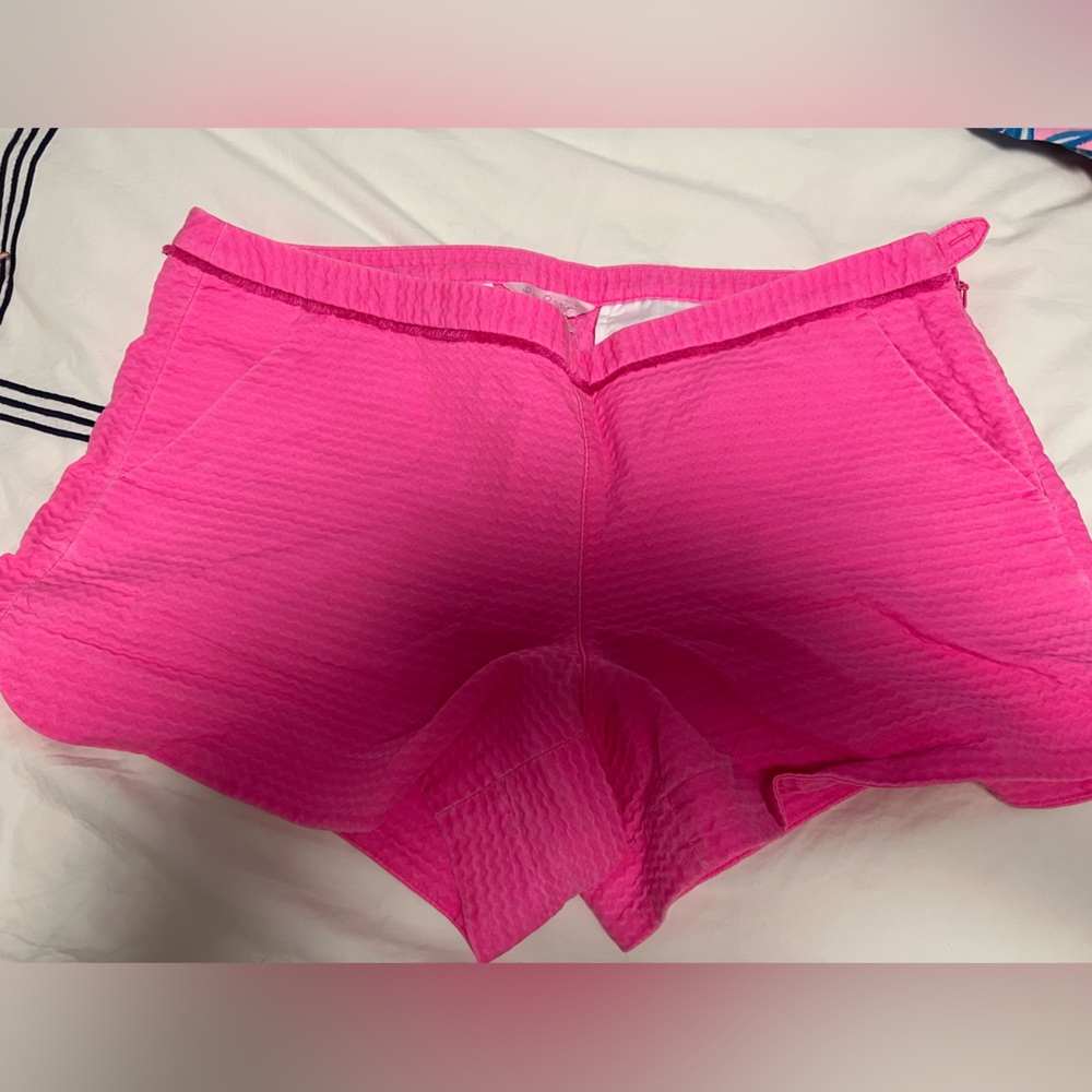 GUC hot pink Lilly Pulitzer shorts; size 10
